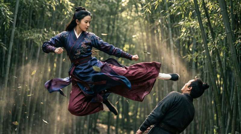 飞机杯武侠短片视频